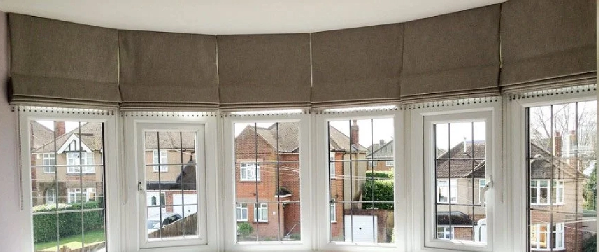 Lined Roman Blinds