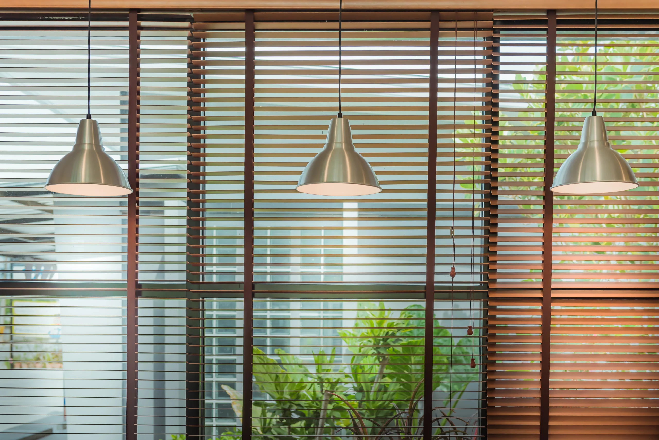 Composite Faux Wood Venetian Blinds